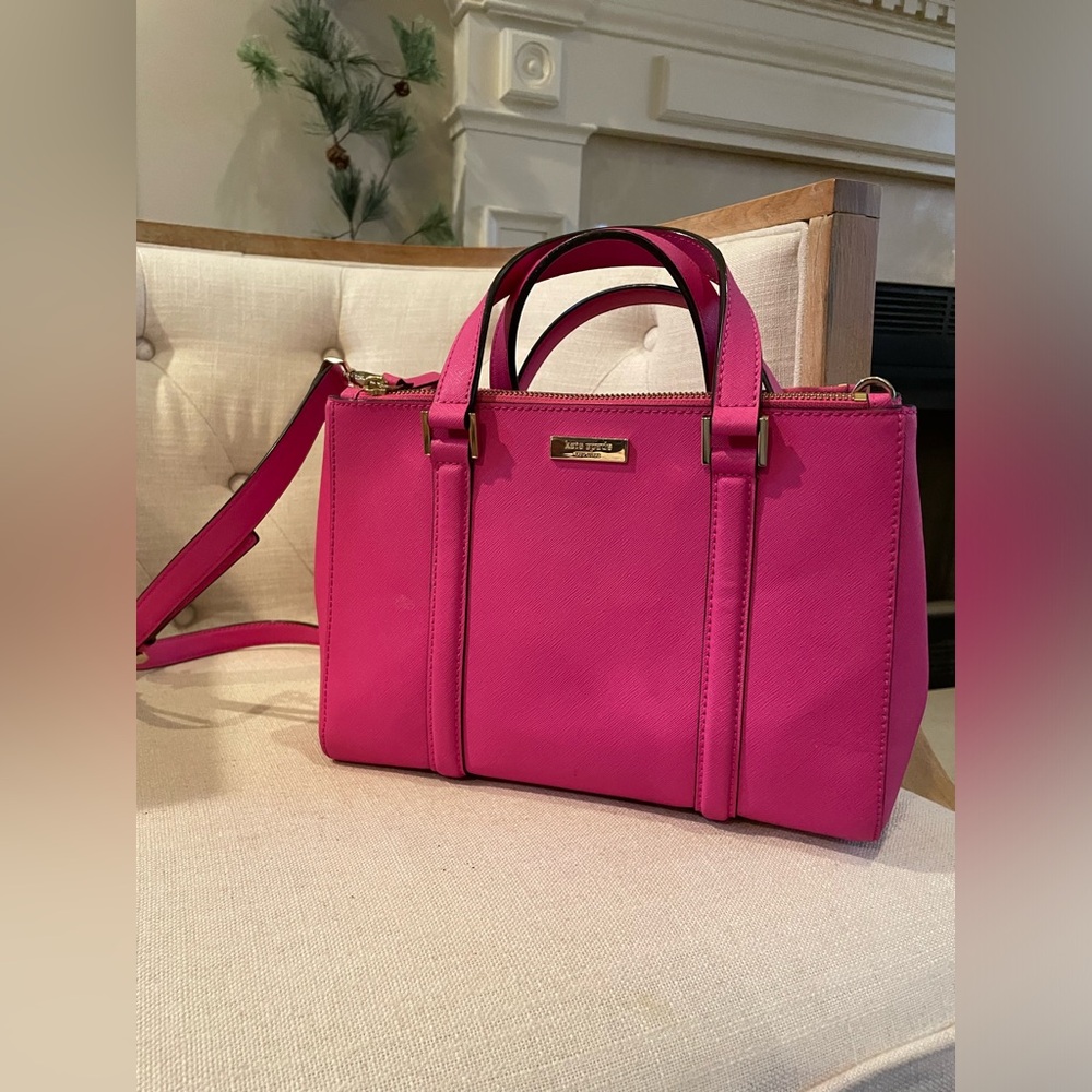 Hot pink Kate Spade purse